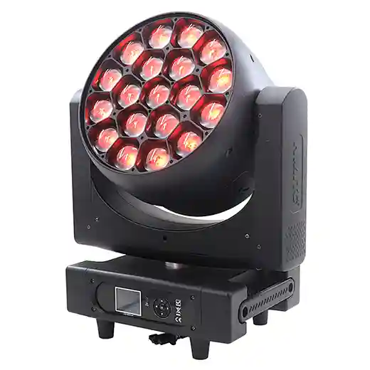 19pcs 40w BEE EYE Rotating Pixel Zoom Wash LED Moving Head Light