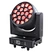 19pcs 40w BEE EYE Rotating Pixel Zoom Wash LED Moving Head Light